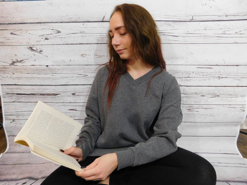 Relaxing, Oversized Tunic Length Sweatshirt